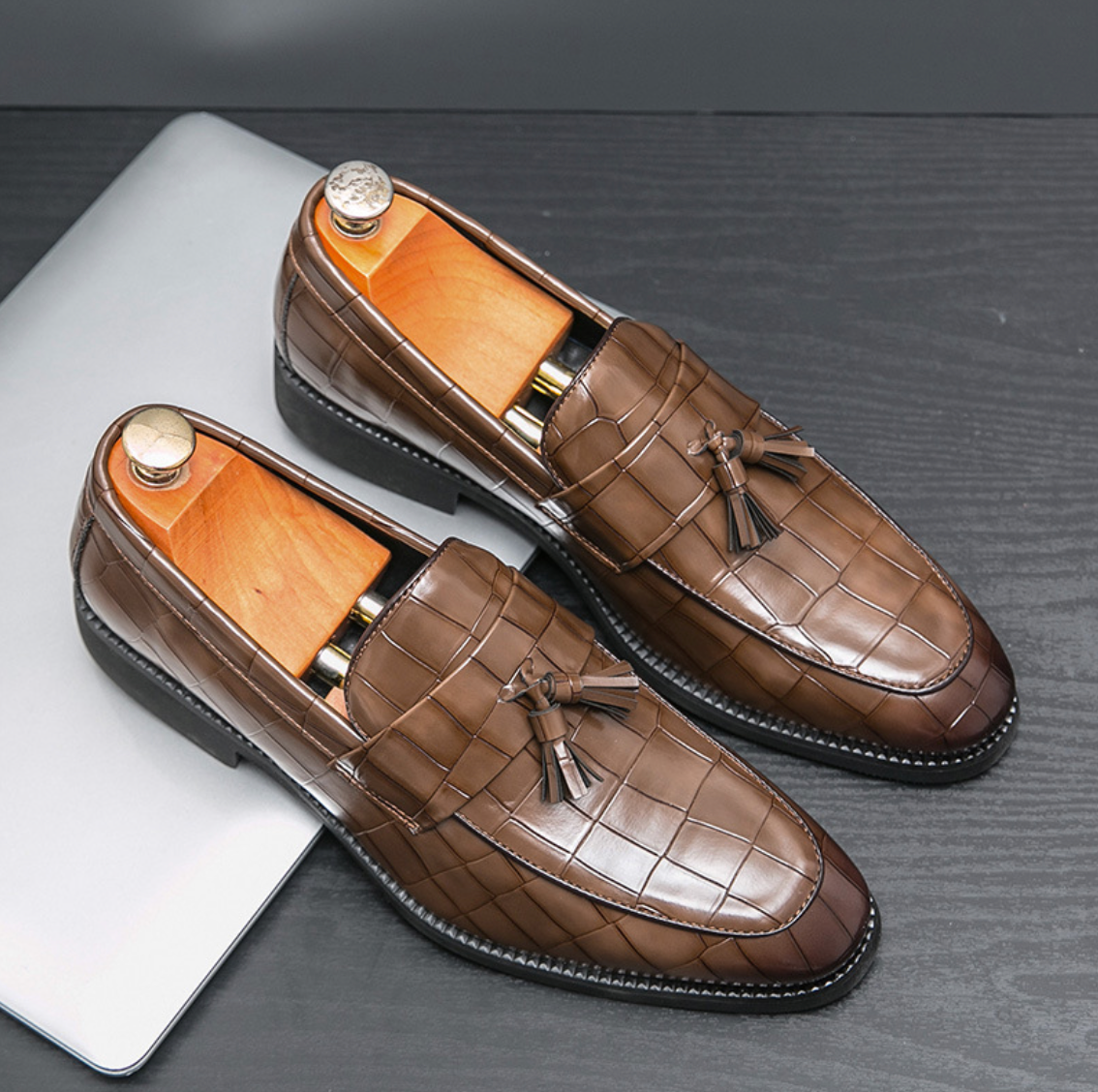 CROC FORMAL LOAFERS
