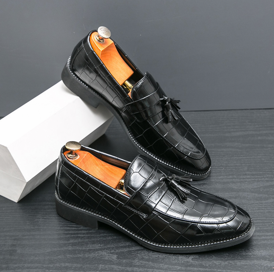 CROC FORMAL LOAFERS