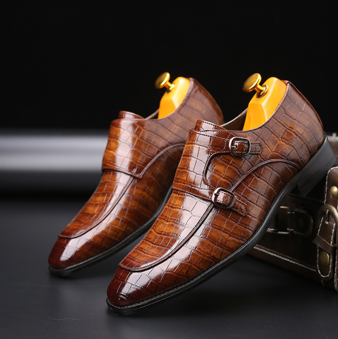 CROC MONK DRESS SHOES