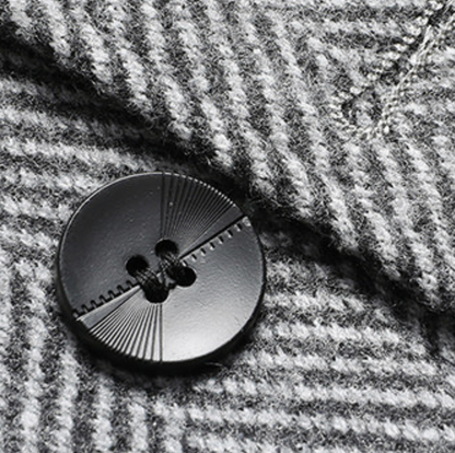 HERRINGBONE WOOL BLAZER