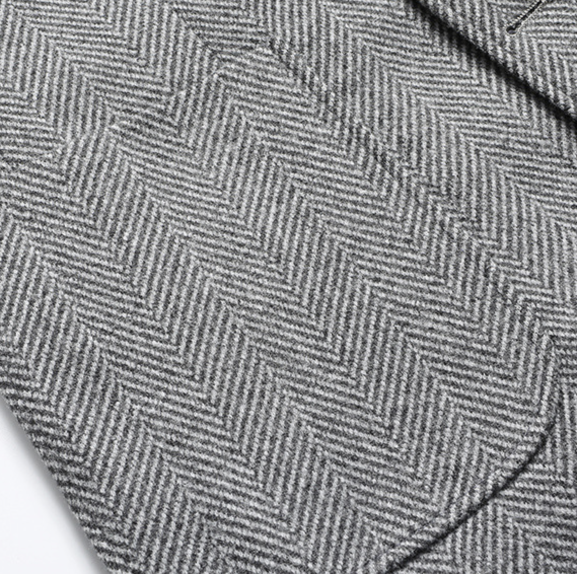 HERRINGBONE WOOL BLAZER