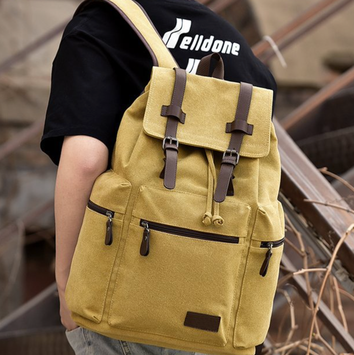 RUGGED CANVAS BACKPACK
