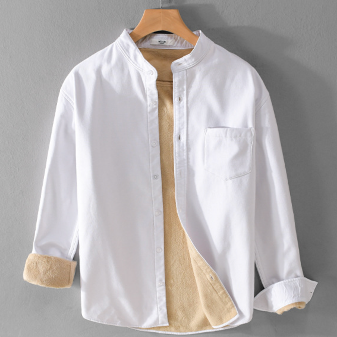 Warm Fleece-Lined Shirt