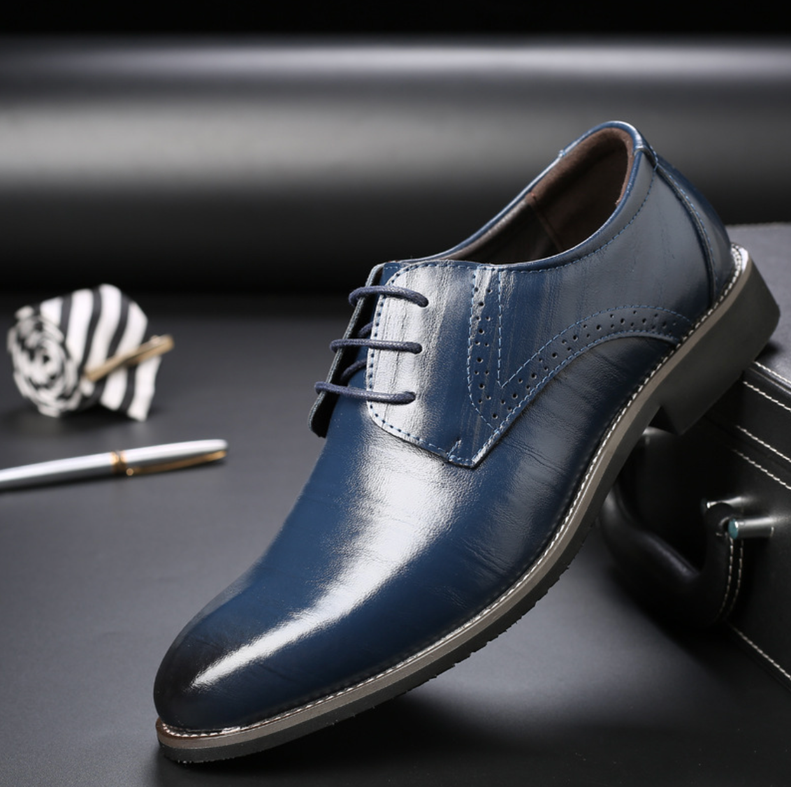 Polished Oxford Leather Shoes