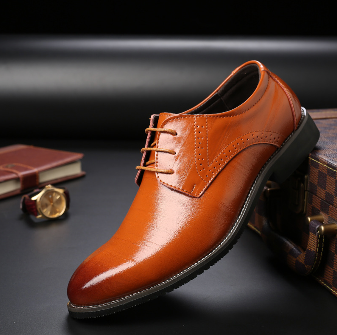 Polished Oxford Leather Shoes