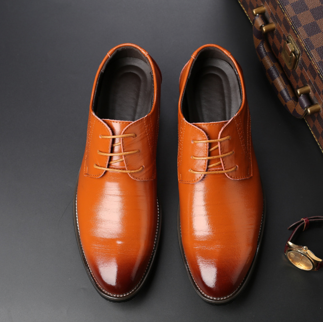 Polished Oxford Leather Shoes