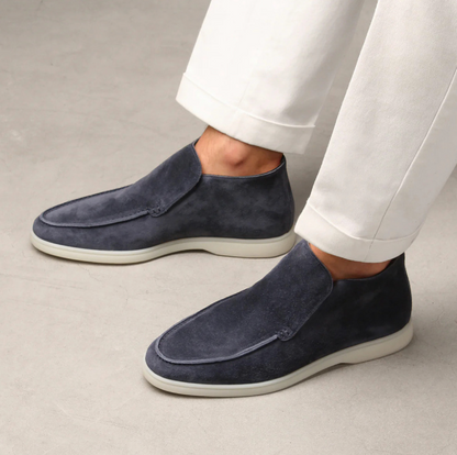 Premium Suede Slip-Ons
