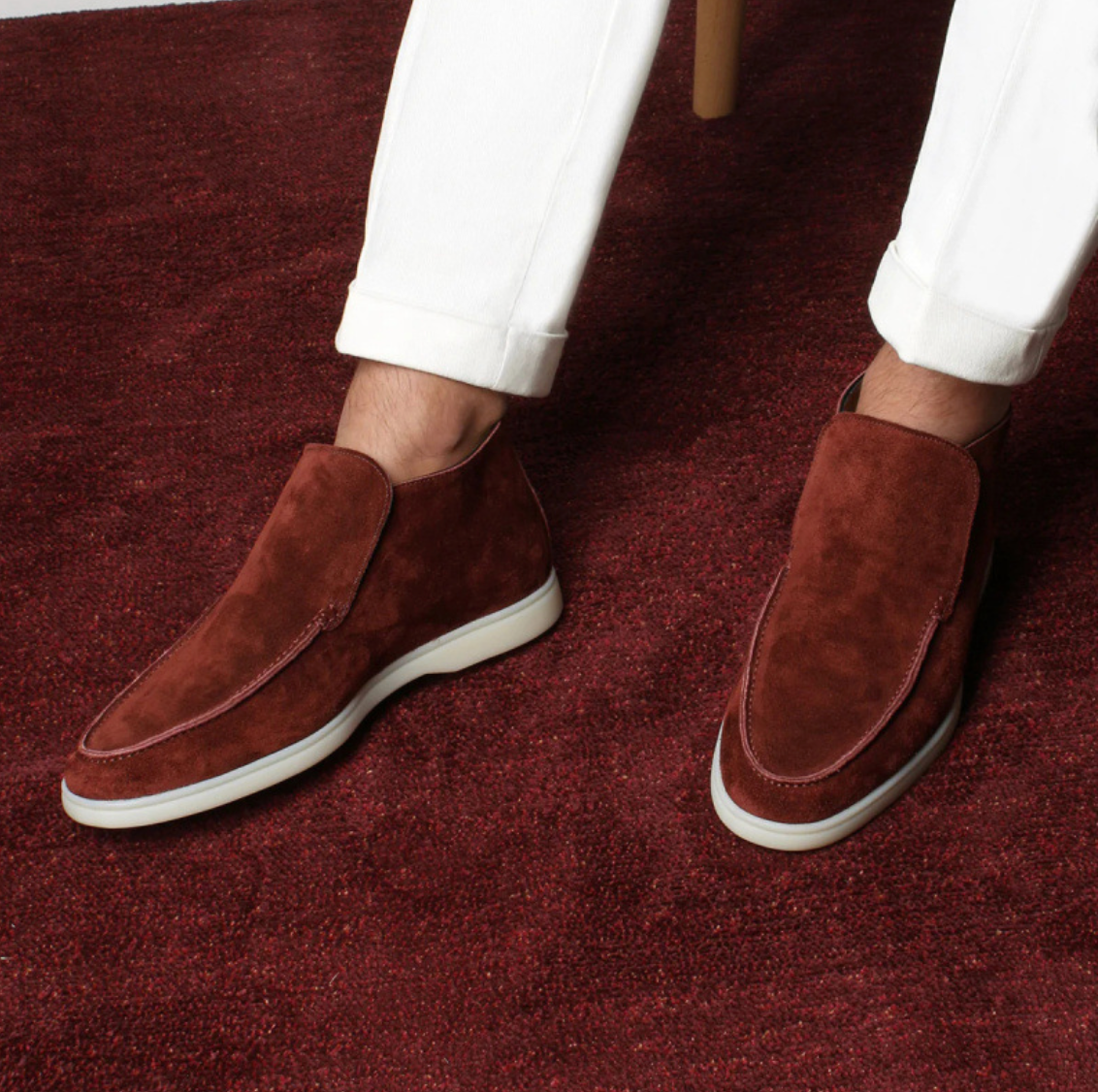 Premium Suede Slip-Ons