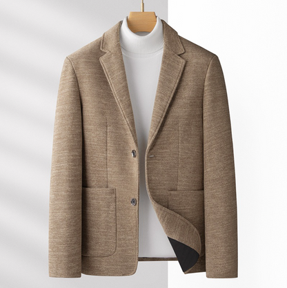 LUXURIOUS COZY WOOL BLAZER