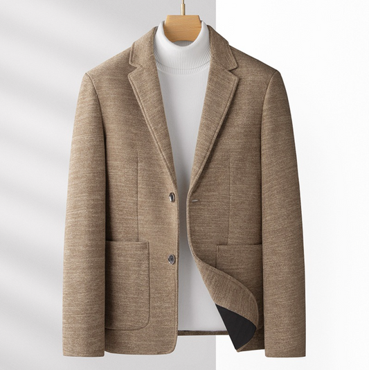 LUXURIOUS COZY WOOL BLAZER