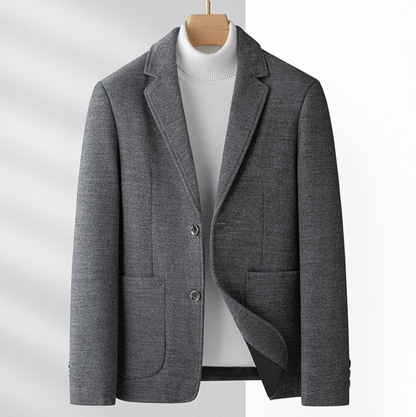 LUXURIOUS COZY WOOL BLAZER