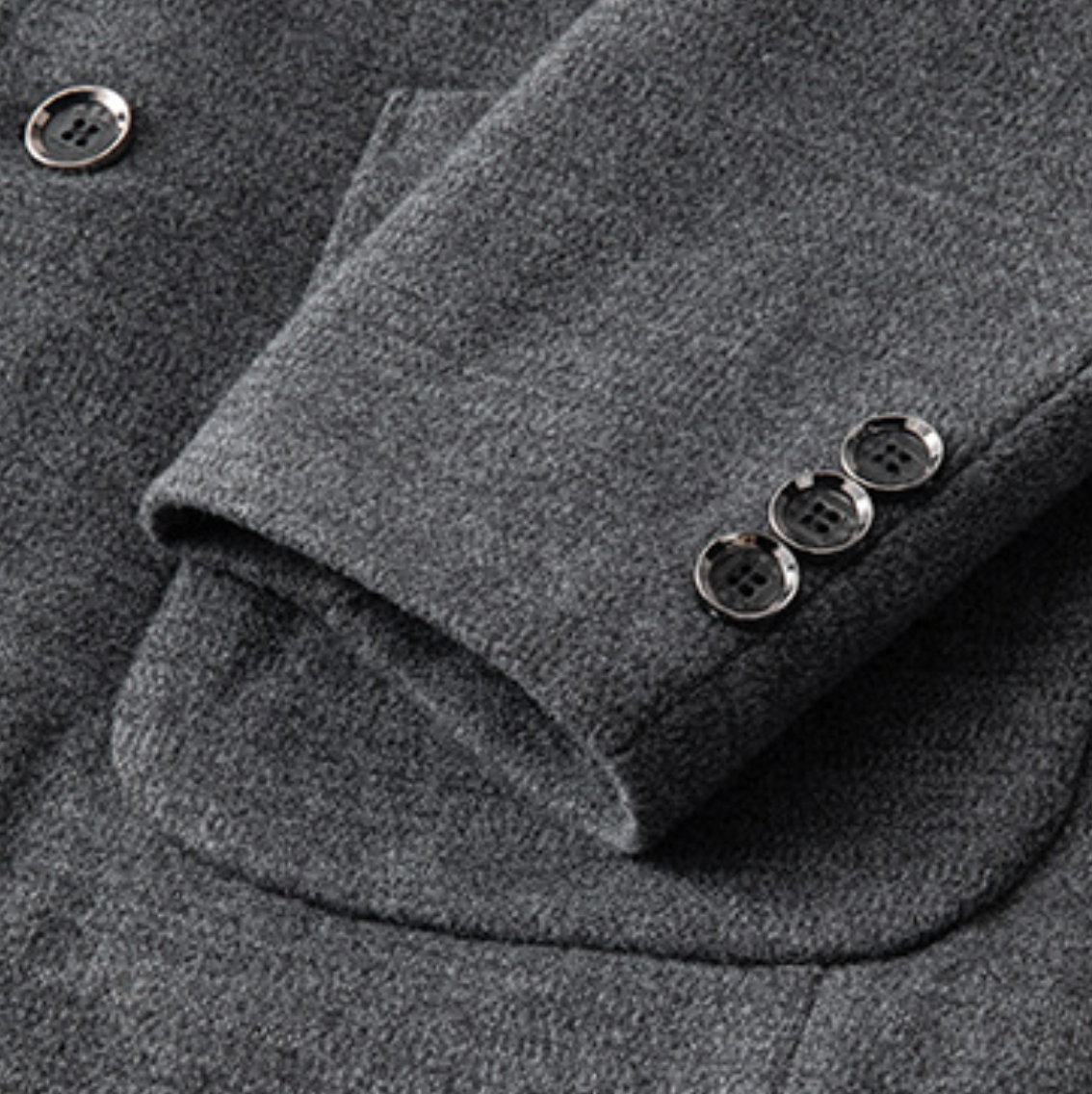 LUXURIOUS COZY WOOL BLAZER