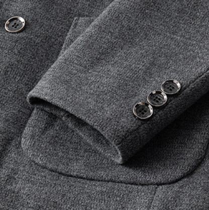 LUXURIOUS COZY WOOL BLAZER