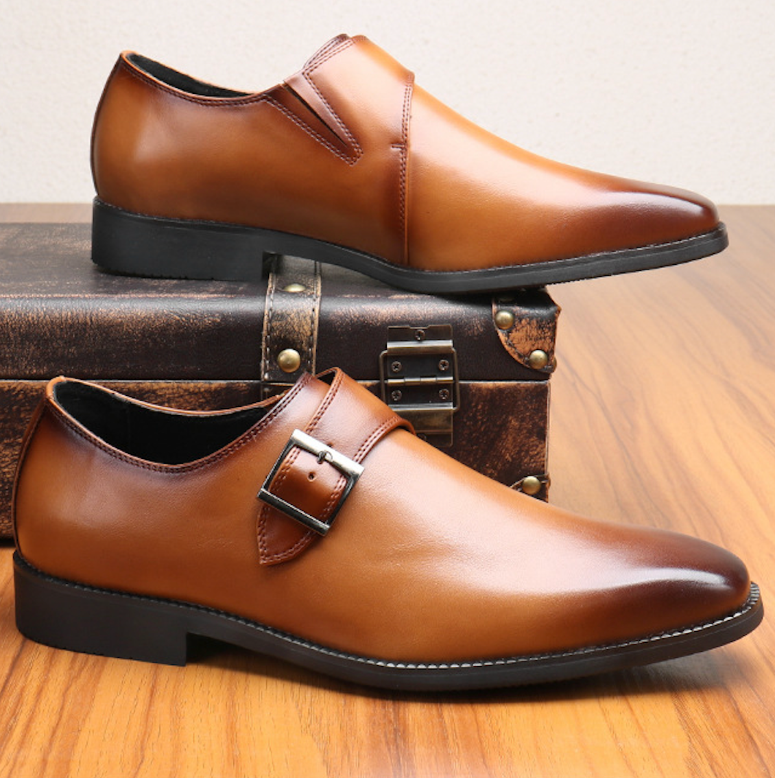 Formal Monk Strap Shoes