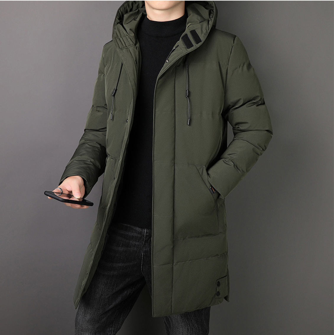 Mid-Length Winter Coat