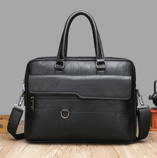 BUSINESS LEATHER HAND BAG