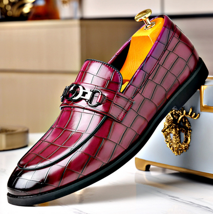 Leather Horsebit Loafers