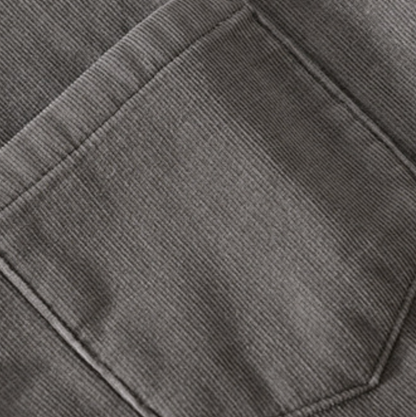 Warm Fleece Corduroy Shirt