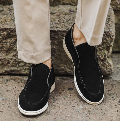 Suede Mid-Top Comfort Loafer