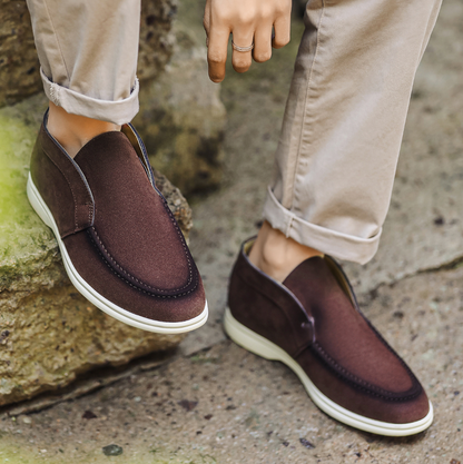 Suede Mid-Top Comfort Loafer
