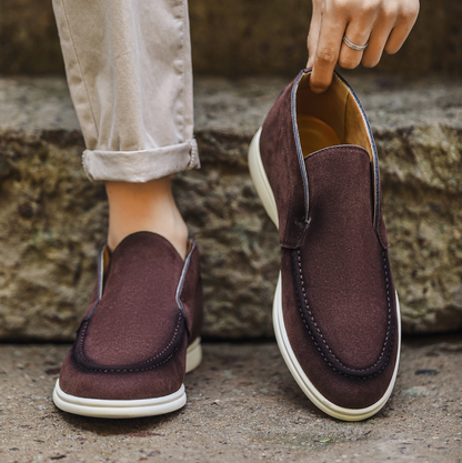 Suede Mid-Top Comfort Loafer