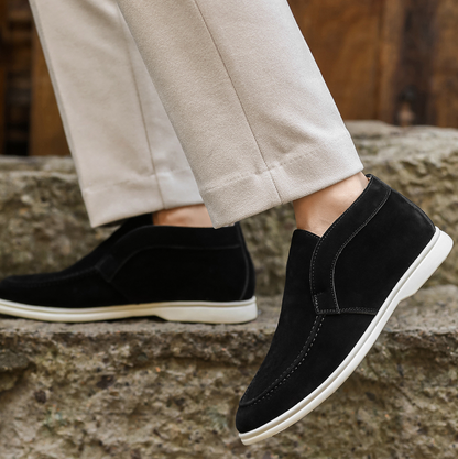 Suede Mid-Top Comfort Loafer