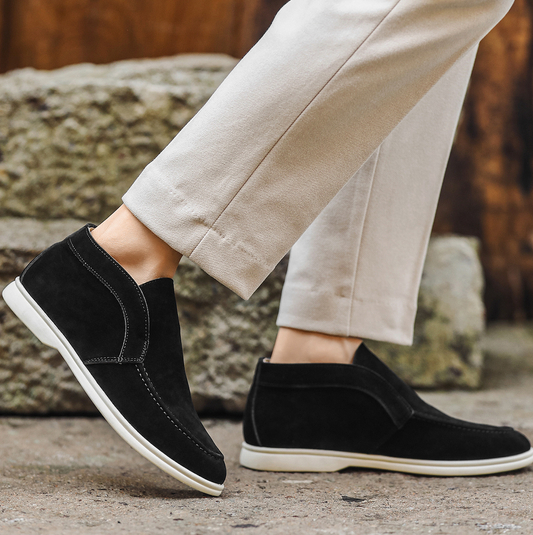 SUEDE MID-TOP COMFORT LOAFER