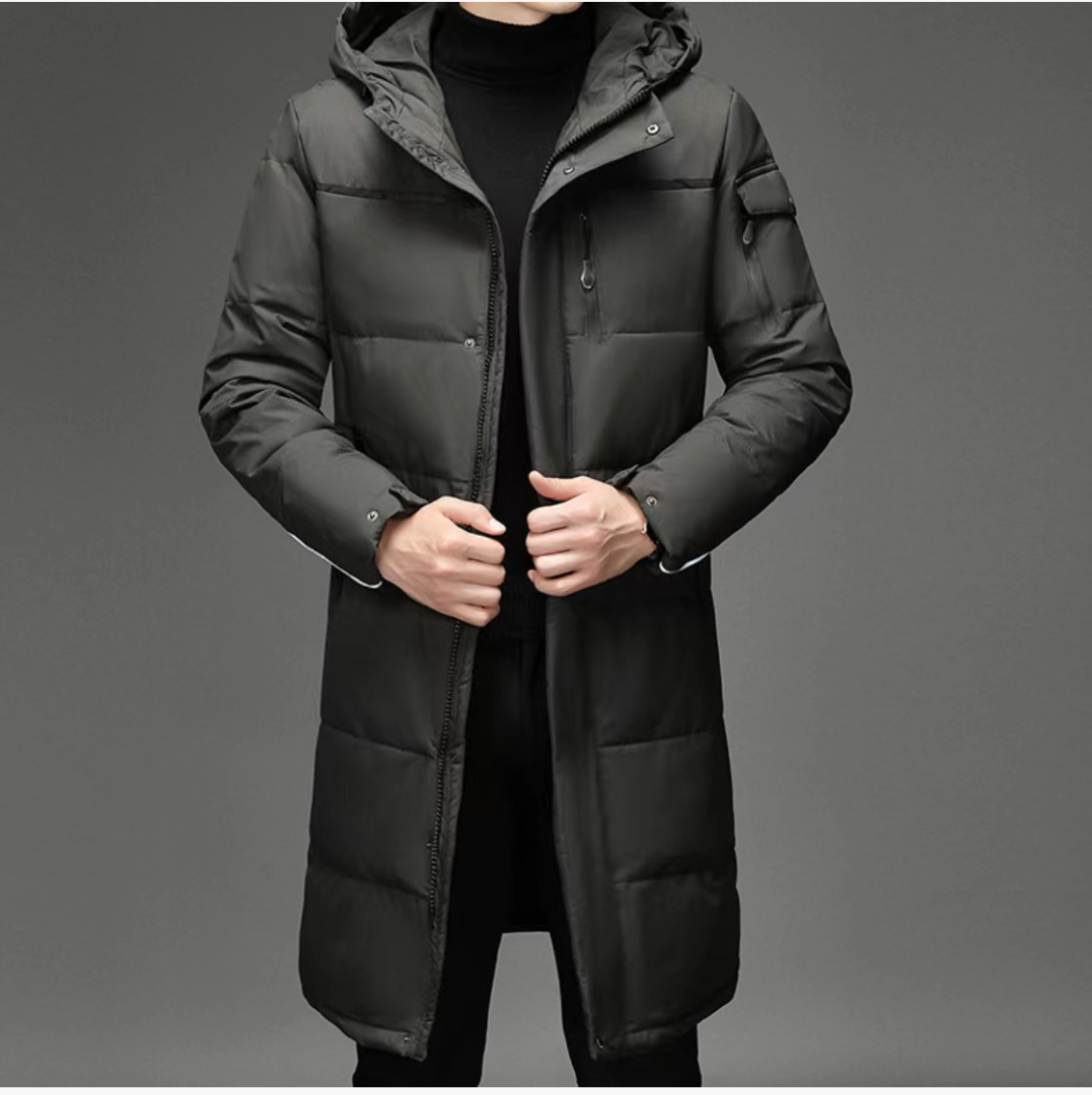 Long Winter Parka Coat