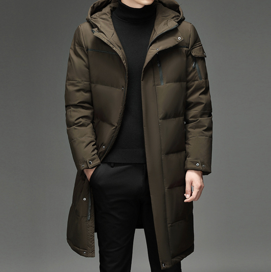 LONG WINTER PARKA COAT
