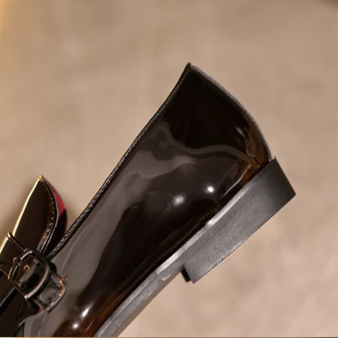 Elegant Double Buckle Loafers
