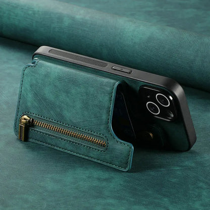 IPHONE LEATHER WALLET COVER