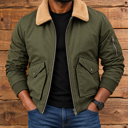 Sherpa Collar Jacket