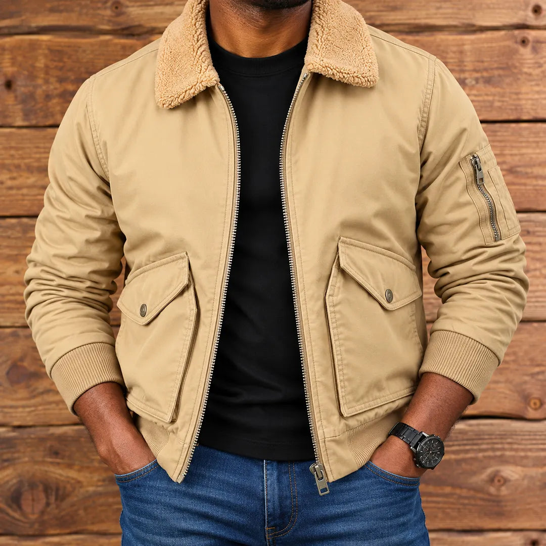 Sherpa Collar Jacket