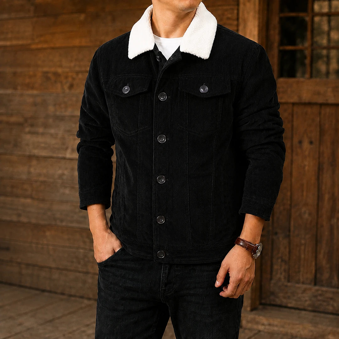 Sherpa Lined Corduroy Jacket