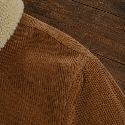 Sherpa Lined Corduroy Jacket