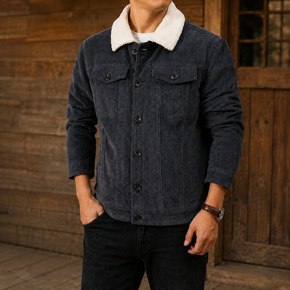 Sherpa Lined Corduroy Jacket