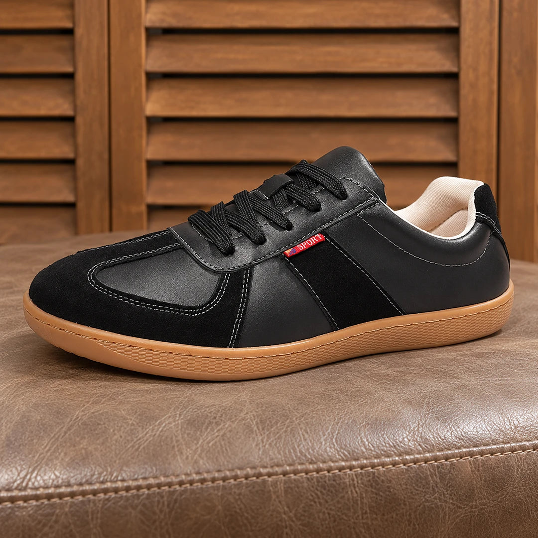 Simple Lace-Up Sneakers