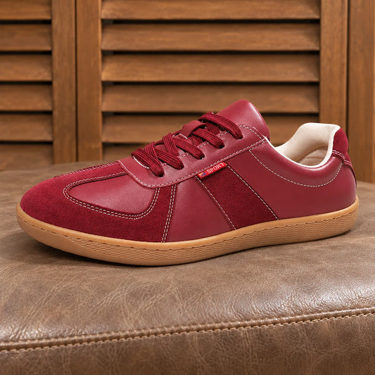 Simple Lace-Up Sneakers