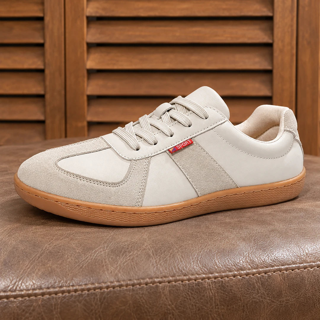 Simple Lace-Up Sneakers