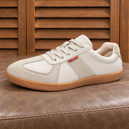 Simple Lace-Up Sneakers