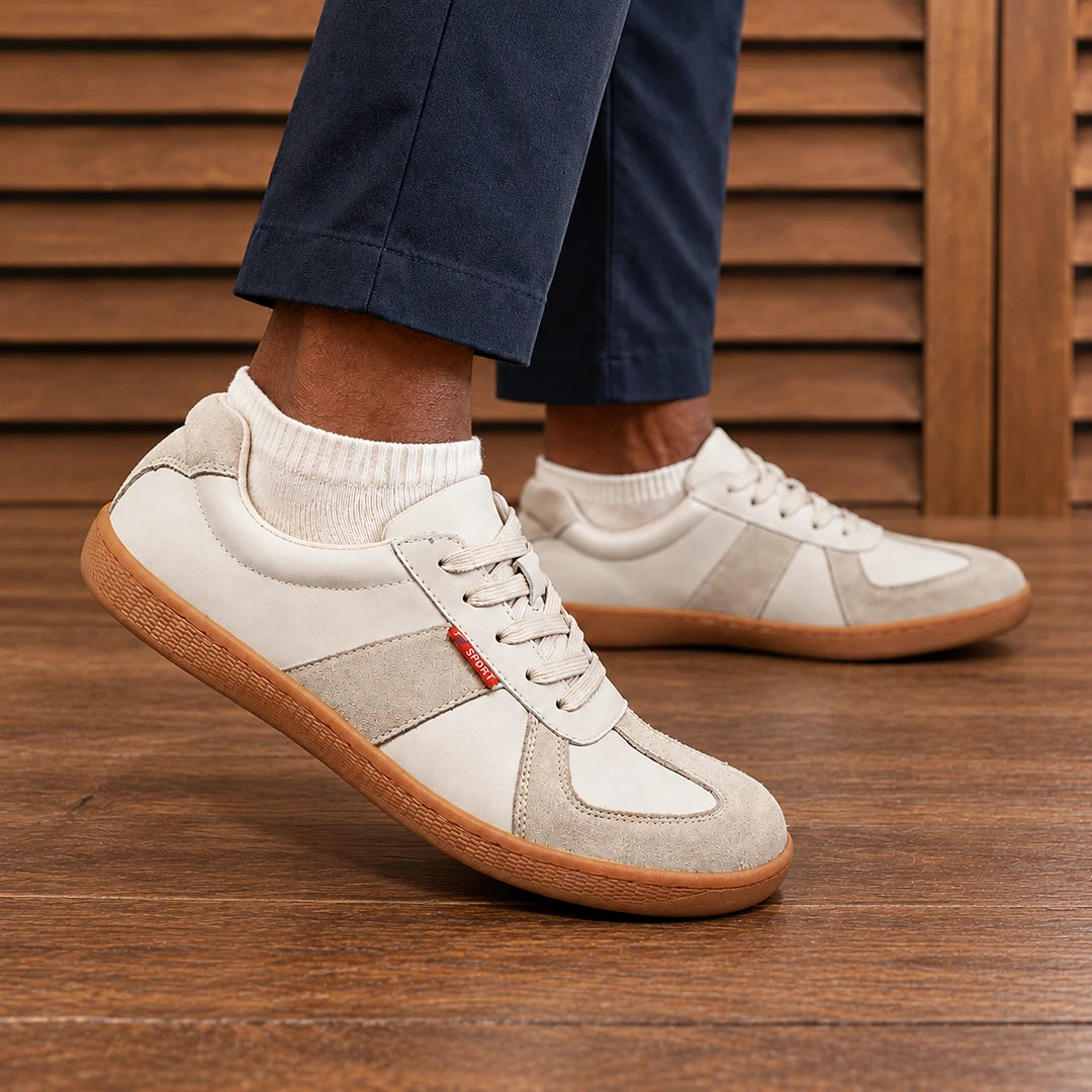 Simple Lace-Up Sneakers