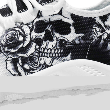 Skull Print Sneakers