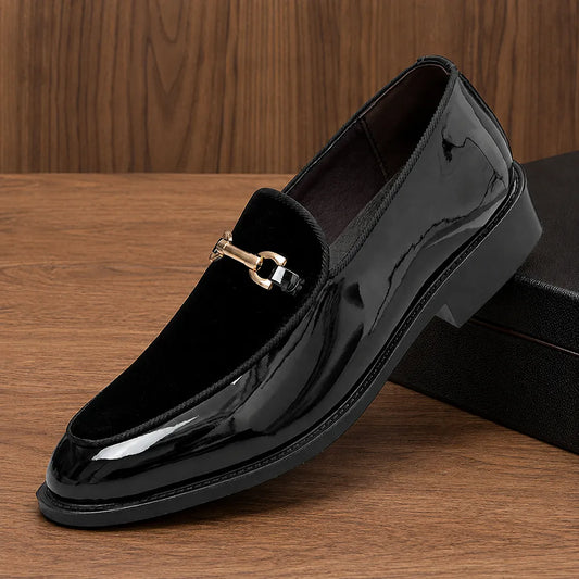 Sleek Moc Toe Loafers