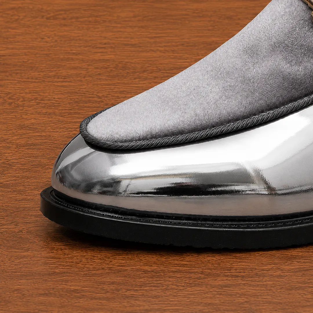 Sleek Moc Toe Loafers