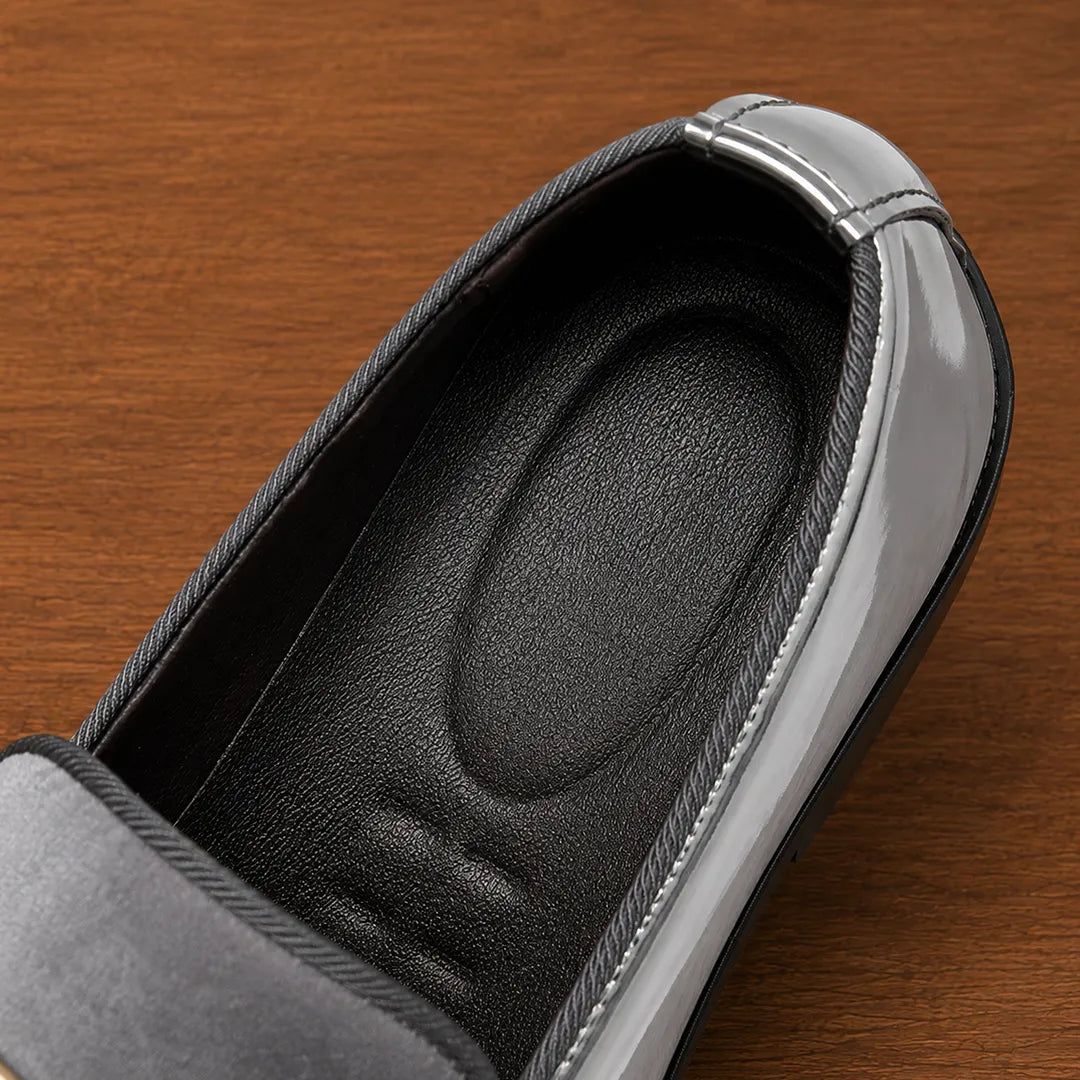 Sleek Moc Toe Loafers