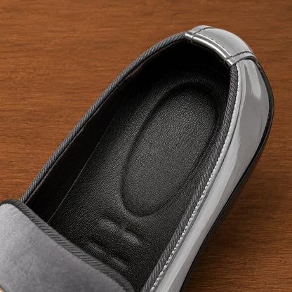 Sleek Moc Toe Loafers