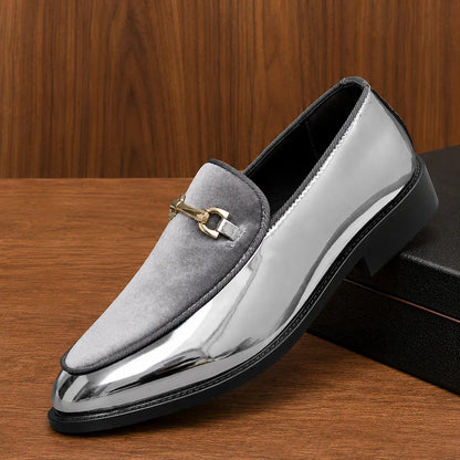 Sleek Moc Toe Loafers