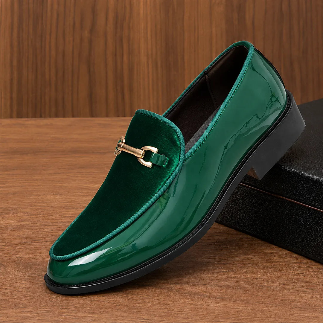 Sleek Moc Toe Loafers