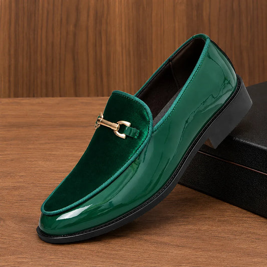 Sleek Moc Toe Loafers