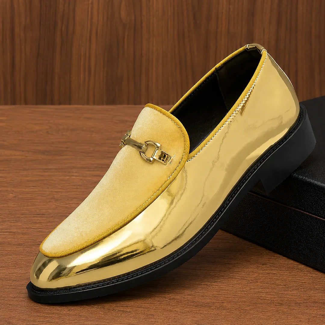 Sleek Moc Toe Loafers